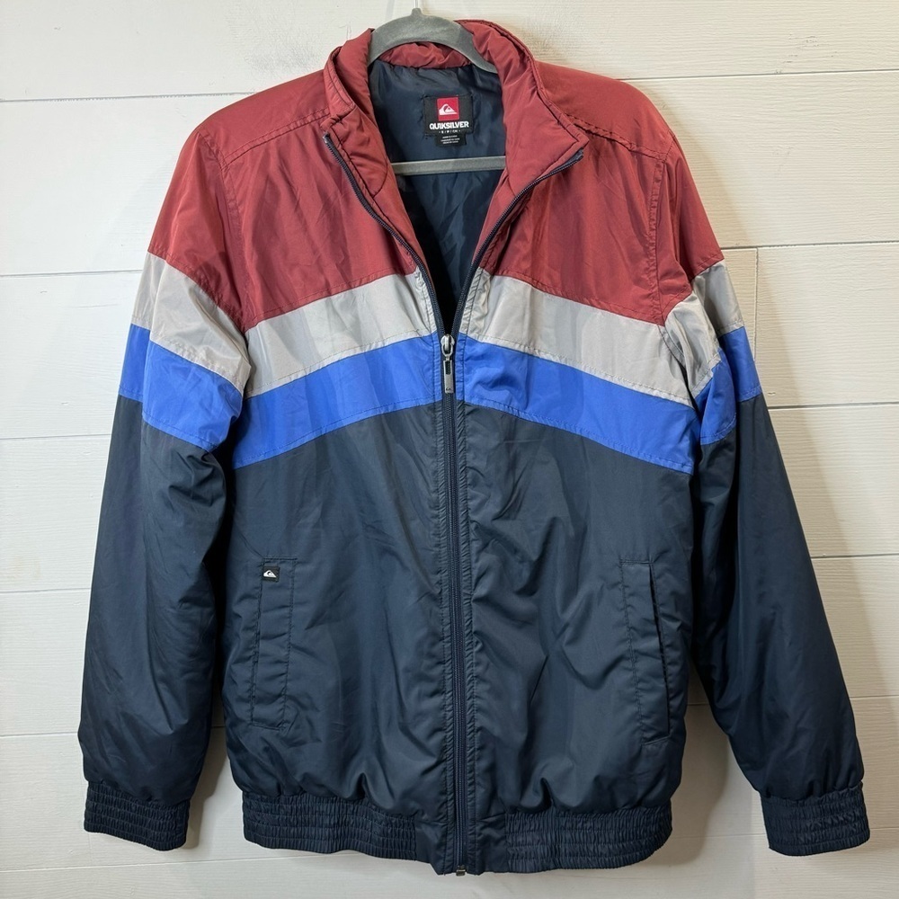 Quiksilver | Men's Zip Up Lightweight Coat Size Small